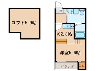 Oak Tree Maison志賀の物件間取画像